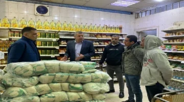 نائب محافظ القاهرة يتفقد المجمعات الاستهلاكية في حدائق القبة لمتابعة توافر السلع